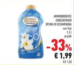 Spuma di Sciampagna - Ammorbidente Concentrato