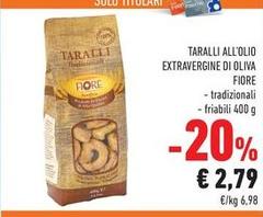 Primo fiore - Taralli All'olio Extravergine Di Oliva