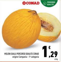 Conad - Meloni Gialli Percorso Qualità