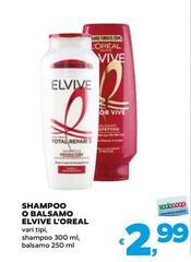 L'Oreal - Shampoo O Balsamo Elvive