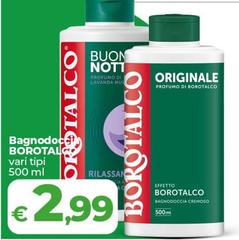 Borotalco - Bagnodoccia Cremoso