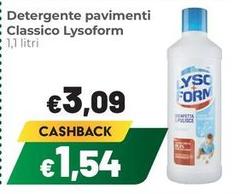 Lysoform - Detergente Pavimenti Classico