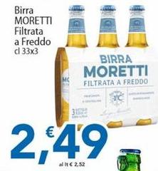 Moretti - Birra Filtrata A Freddo
