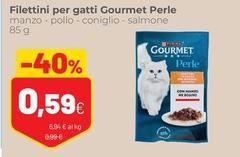 Gourmet Purina - Filettini Per Gatti Perle
