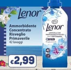 Lenor - Ammorbidente Concentrato Risveglio Primaverile