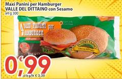 Maxi -  Panini Per Hamburger
