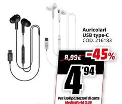 Auricolori Usb Type-C