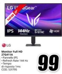 LG - Monitor Full HD 27G411A