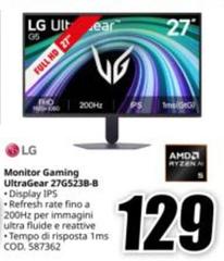 LG - Monitor Gaming UltraGear 27G523B-B