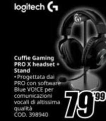 Logitech - Pro X Headset + Stand