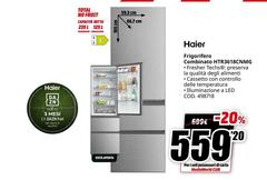 Haier - Frigorifero Combinato HTR3618CNMG