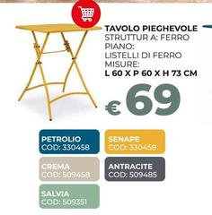 Tavolo Pieghevole