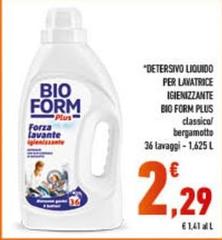 Bio - Detersivo Liquido Per Lavatrice Igienizzante