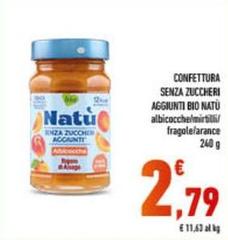Bio - Confettura Senza Zuccheri Aggiunti
