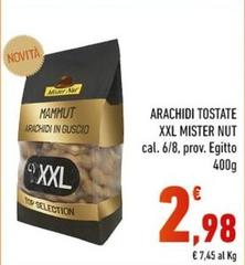 Mister nut - Arachidi Tostate Xxl