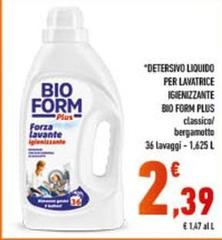 Bio - Detersivo Liquido Per Lavatrice Igienizzante