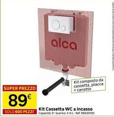 Kit Cassetta Wc A Incasso
