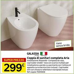 Galassia - Coppia Di Sanitari Completa Aria