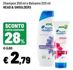 Head & Shoulders - Shampoo O Balsamo