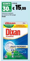 Dixan - Detersivo In Polvere Per Lavatrice 100 Lavaggi