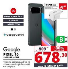 Google - Pixel 10 Smartphone