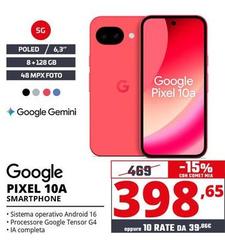 Google - Pixel 10A Smartphone