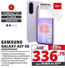 Samsung - Galaxy A37 5G Smartphone 