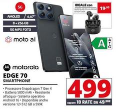 Motorola - Edge 70 Smartphone
