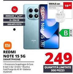 Xiaomi - Redmi Note 15 5G Smartphone