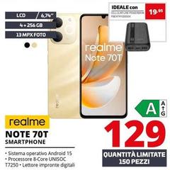 Realme - Note 70T Smartphone