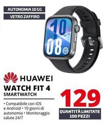 Huawei - Watch Fit 4 Smartwatch
