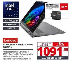 Lenovo - Yoga Slim 7 14ILL10 Aura Edition
