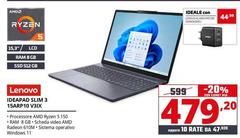 Lenovo - Ideapad Slim 3 15ARP10 V3IX