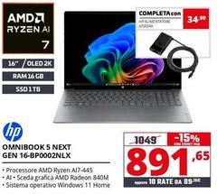HP - Omnibook 5 Next Gen 16-BP0002NLX