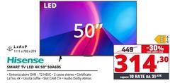 Hisense - Smart Tv Led 4K 50