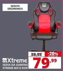 Xtreme - Sedia Da Gaming MX12 Kor