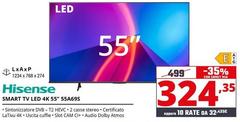 Hisense - Smart Tv Led 4K 55