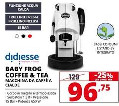 Didiesse - Baby Frog Coffee & Tea Macchina Da Caffè A Cialde