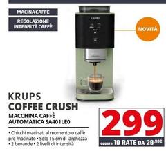 Krups - Coffre Crush Macchina Caffè Automatica SA401LE0 