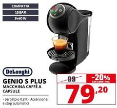 De Longhi - Genio S Plus Macchina Caffè A Capsule