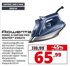 Rowenta - Ferro A Vapore Pro Master DW8215