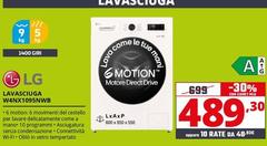 LG - Lavasciuga W4NX1095NWB 
