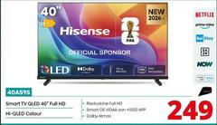 Hisense - 40A59S Smart Tv Qled 40