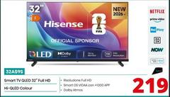 Hisense - 32A59S Smart Tv Qled 32