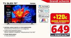 TCL - Tv Qled 75