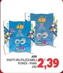 Ari - Piatti Riutilizzabili Fondi Piani
