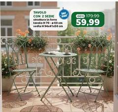 Iper - Tavolo Con 2 Sedie