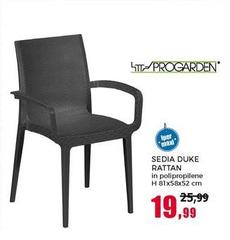 Sedia Duke Rattan