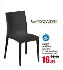 Iper - Sedia Madam Rattan
