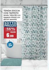 Tenda Doccia Con Tappeto